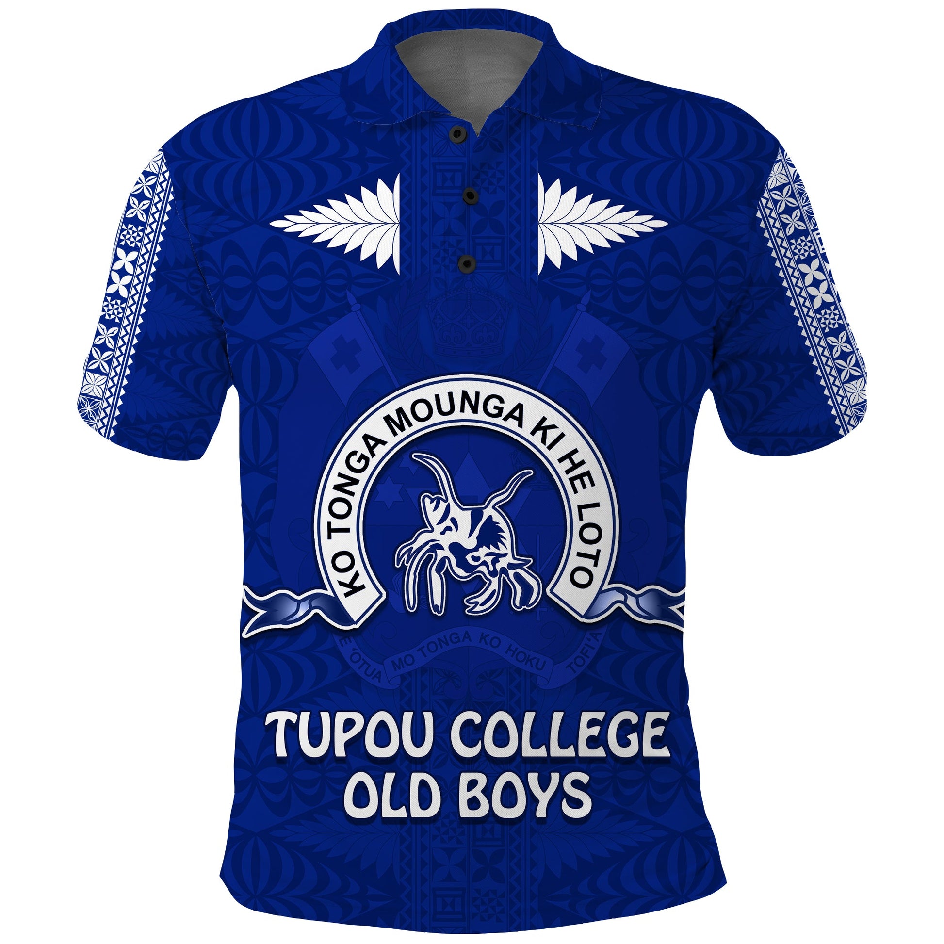 Tupou College Polo Shirt Always Proud of Old Boys Toloa