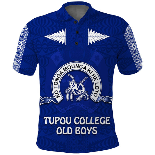 Tupou College Polo Shirt Always Proud of Old Boys Toloa