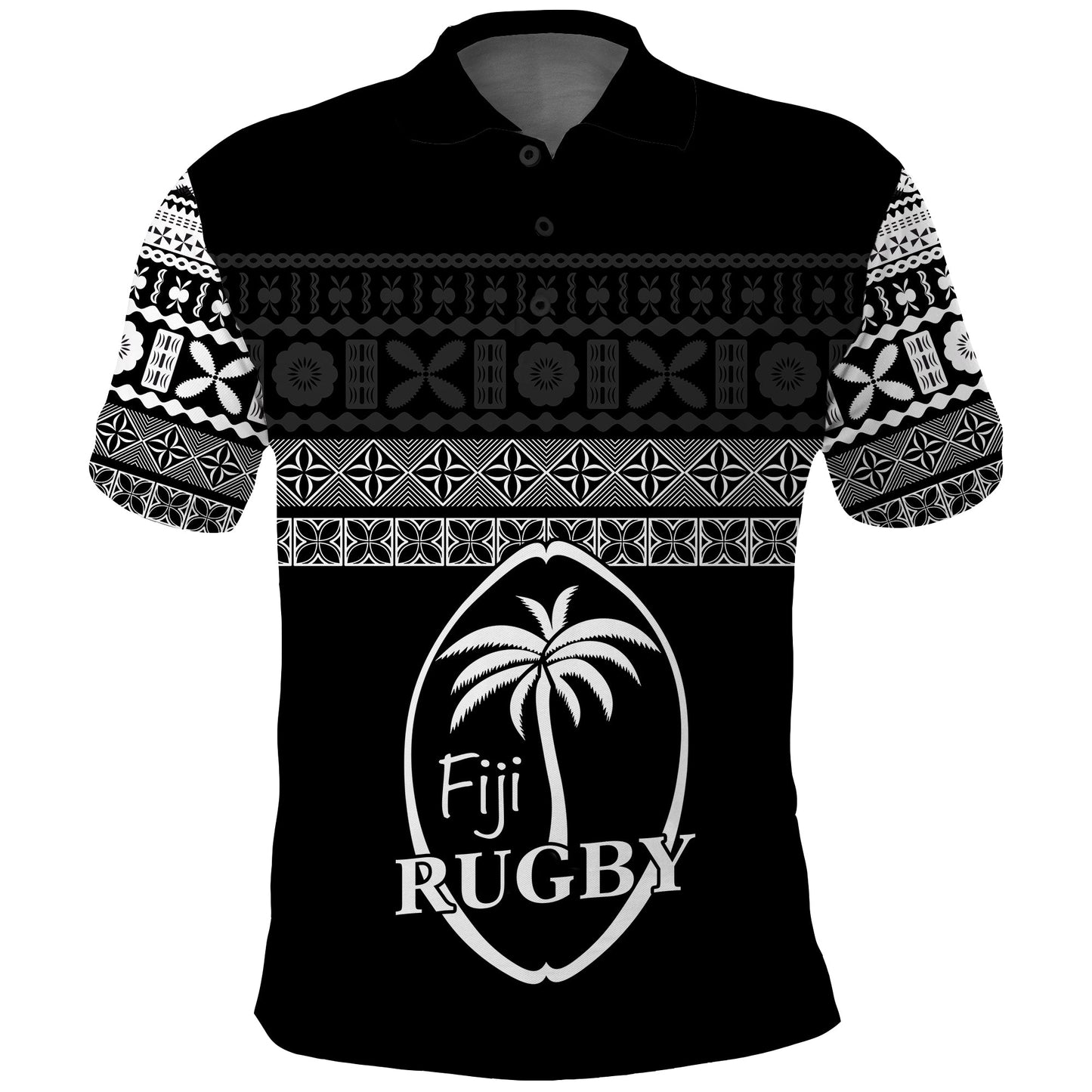 Fiji Rugby Polo Shirt Lifestyle 2022 Flying Fijians
