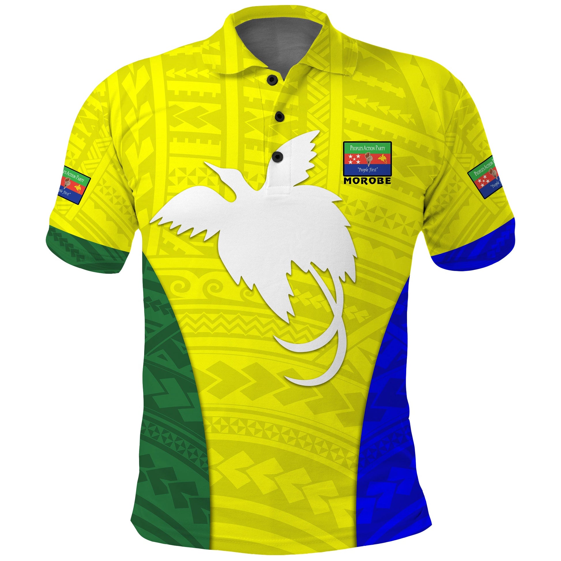 People First Morobe Province Polo Shirt Papua New Guinea