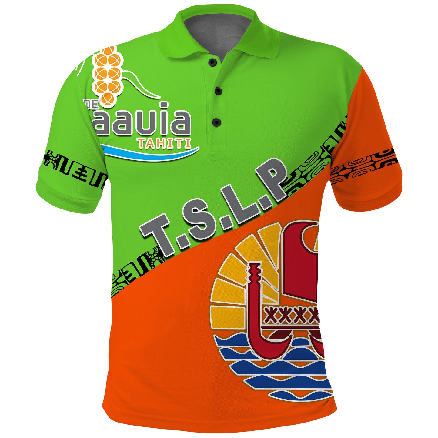 Punaauia Quadri Polo Shirt Be Unique Version 02