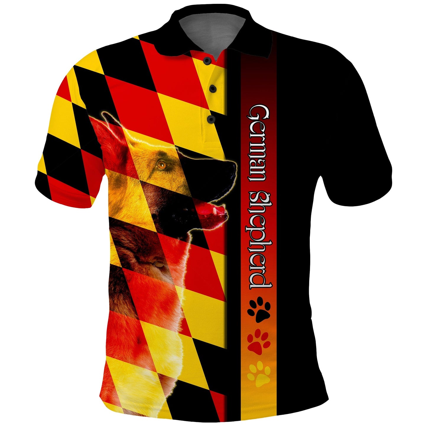 German Shepherd Polo Shirt Germany Dogs Lovers
