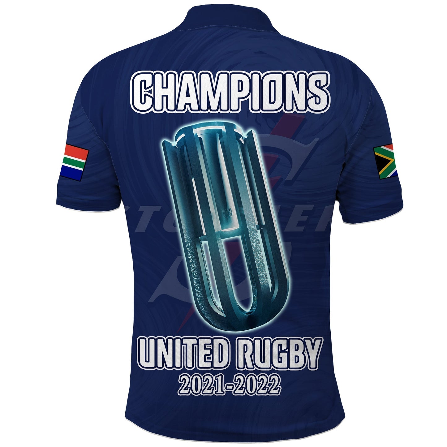 Stormers South Africa Rugby Polo Shirt We Are The Champions URC Unity