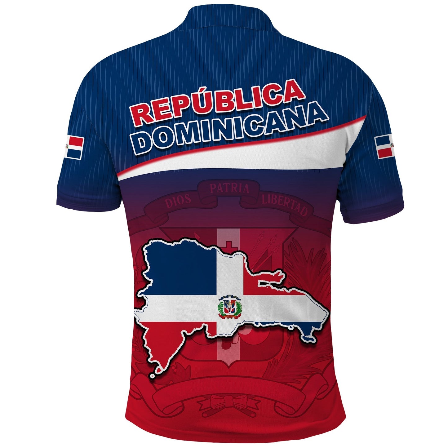 Dominican Republic Polo Shirt Dominicana Style Sporty