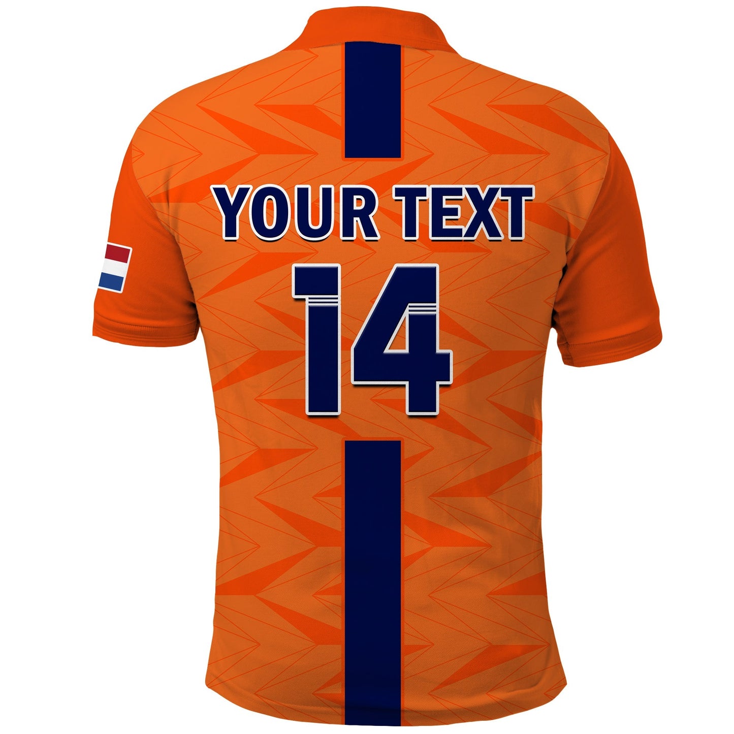 (Custom Text And Number) Netherlands Football Polo Shirt Holland Football 2022