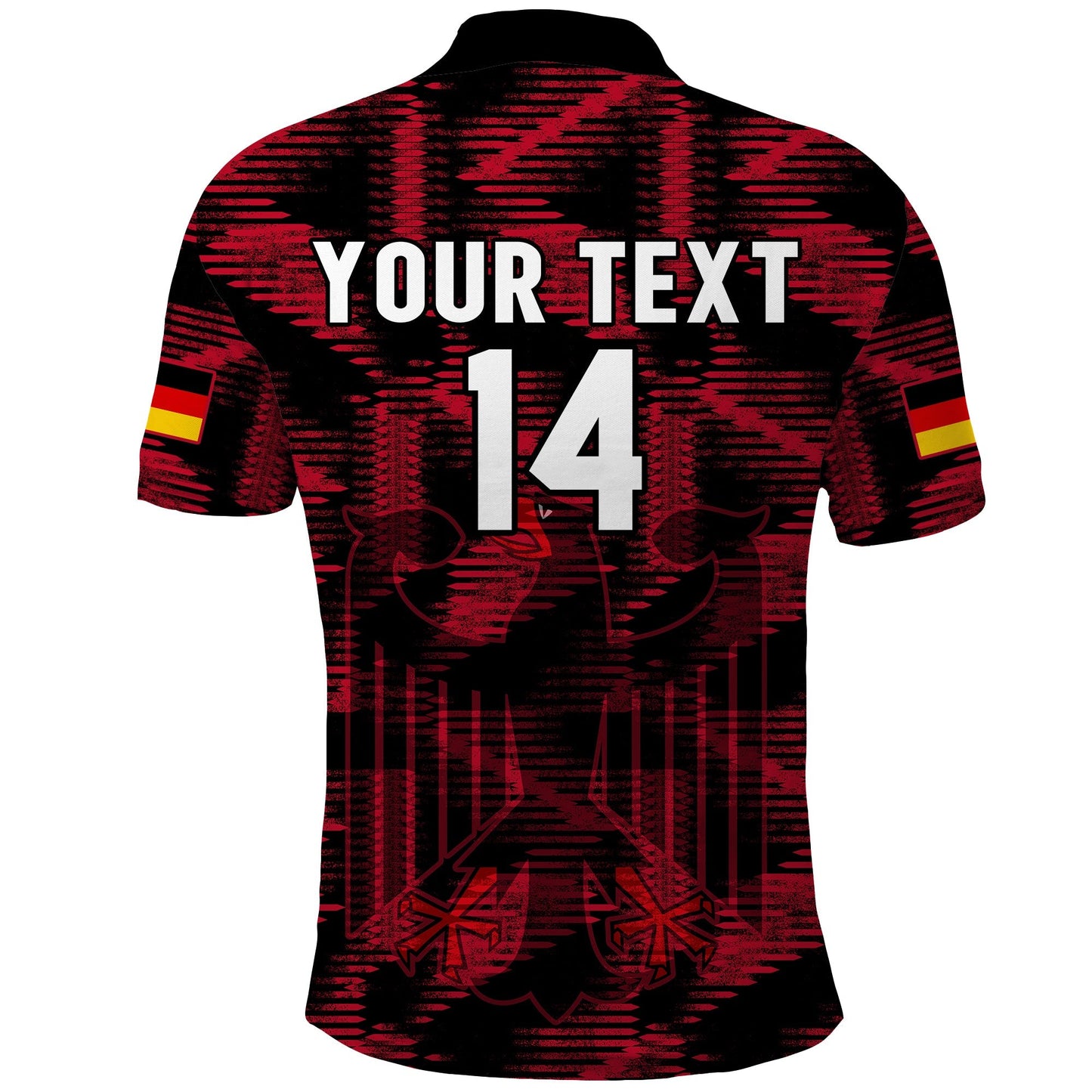 (Custom Text And Number) Germany Football Polo Shirt Football 2022 Champions
