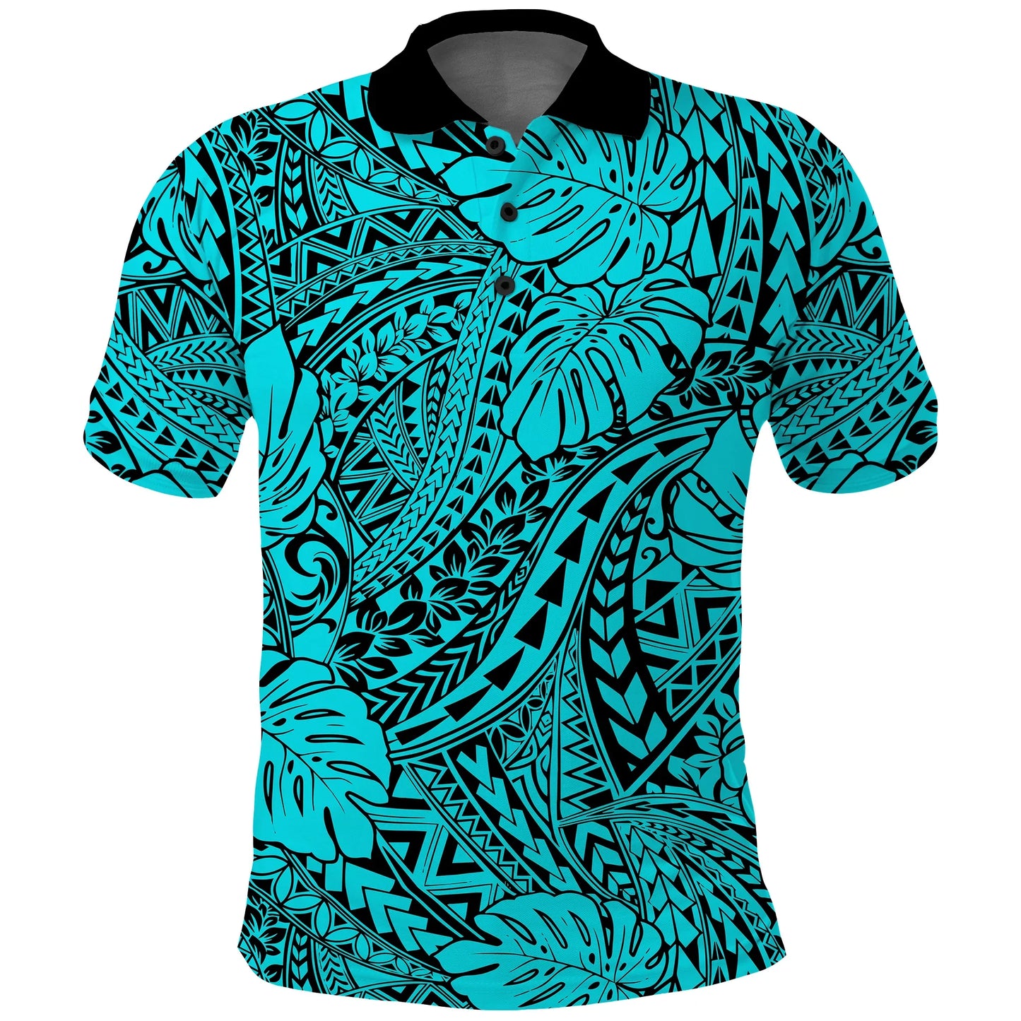 Hawaii Polo Shirt Polynesian Tribal Art Ver.01