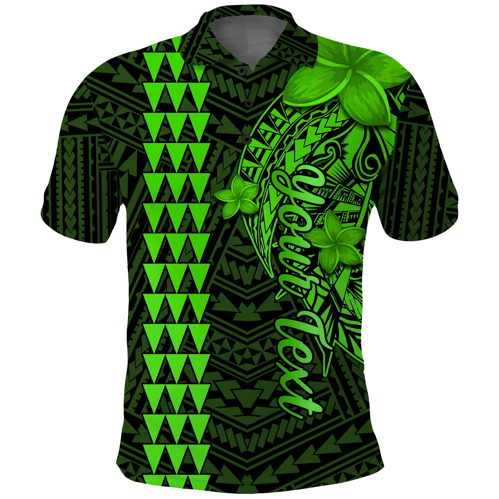 Custom Personalised Hawaii Polo Shirt Kakau Kanaka Maoli Combine Polynesian Shark Ver.02