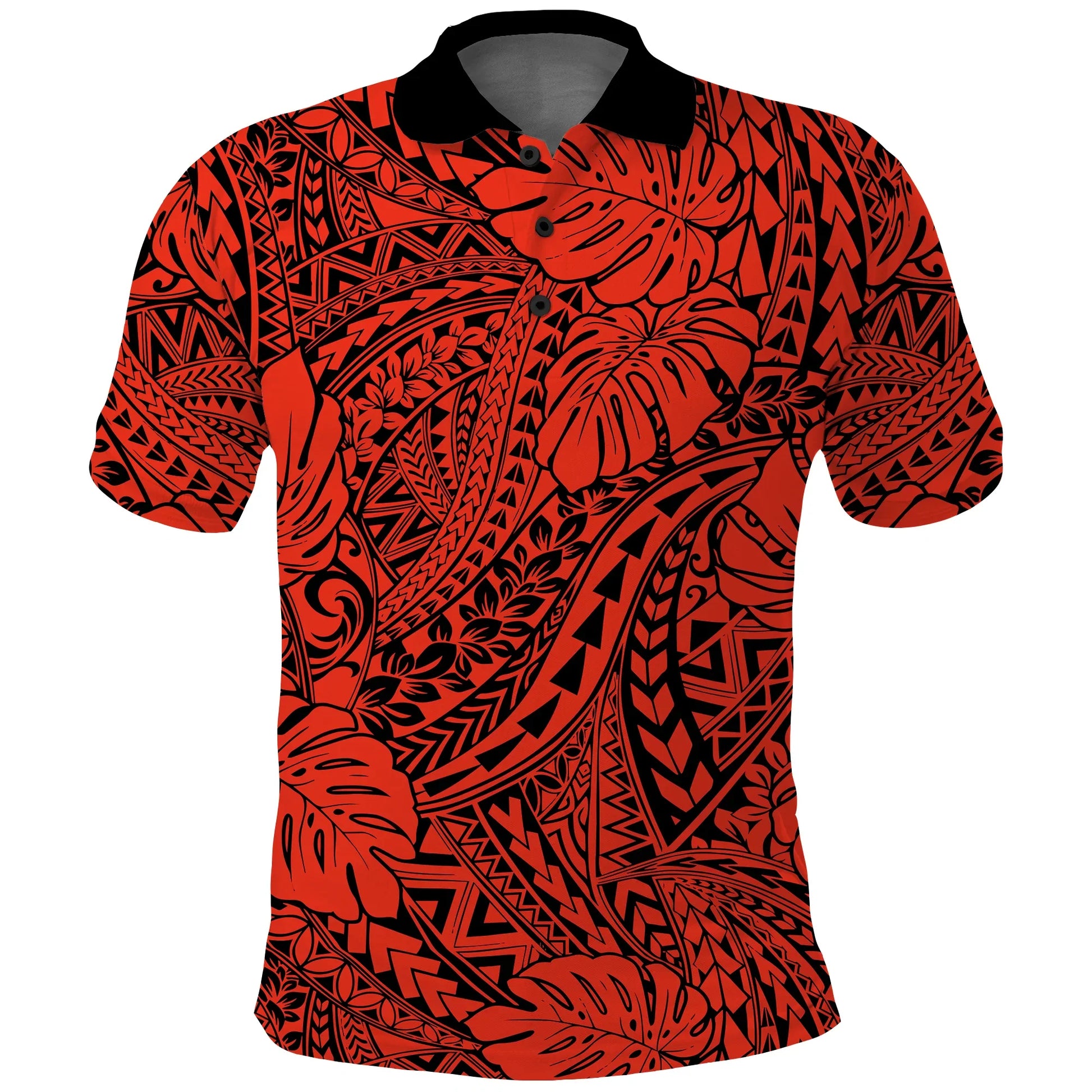 Hawaii Polo Shirt Polynesian Tribal Art Ver.02