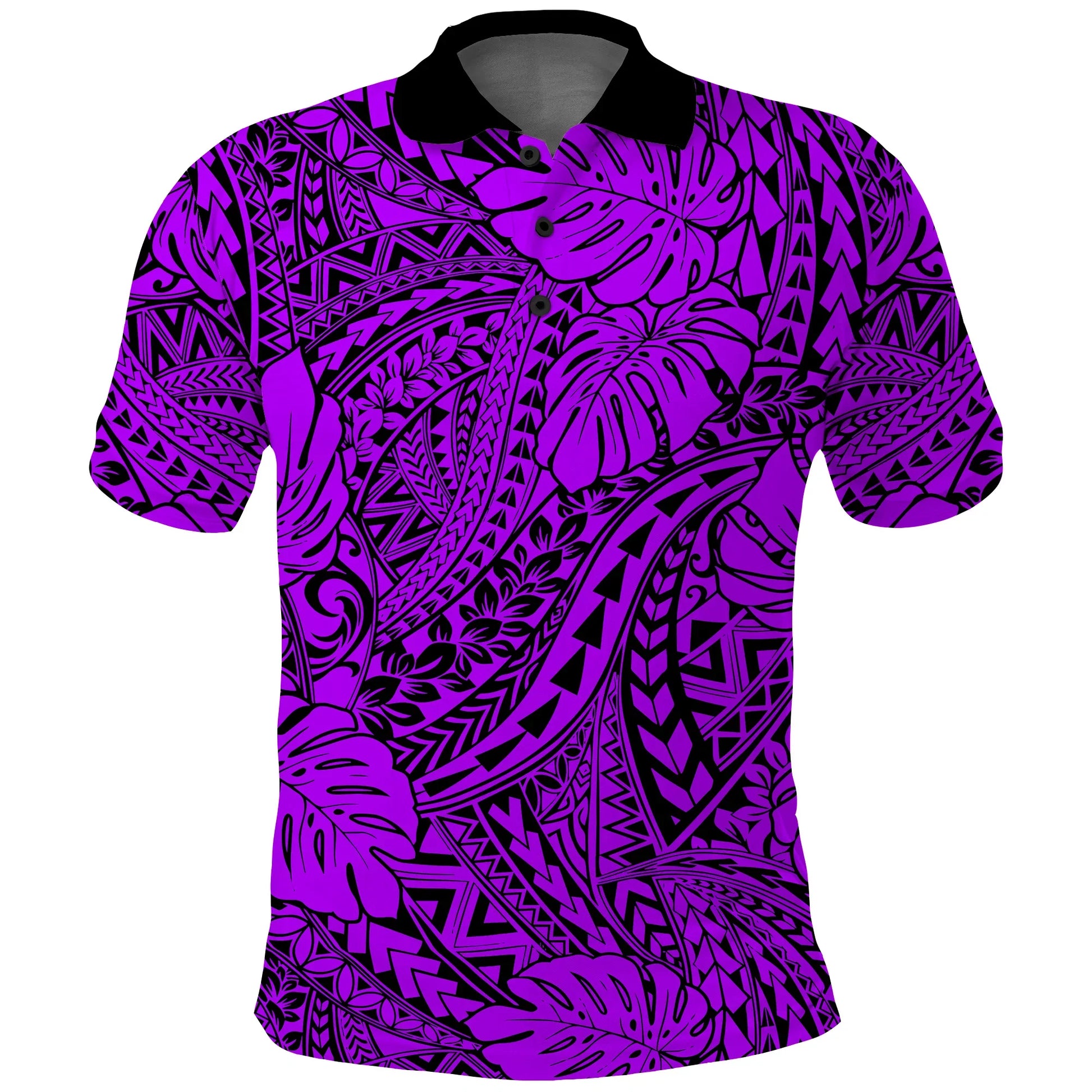 Hawaii Polo Shirt Polynesian Tribal Art Ver.03