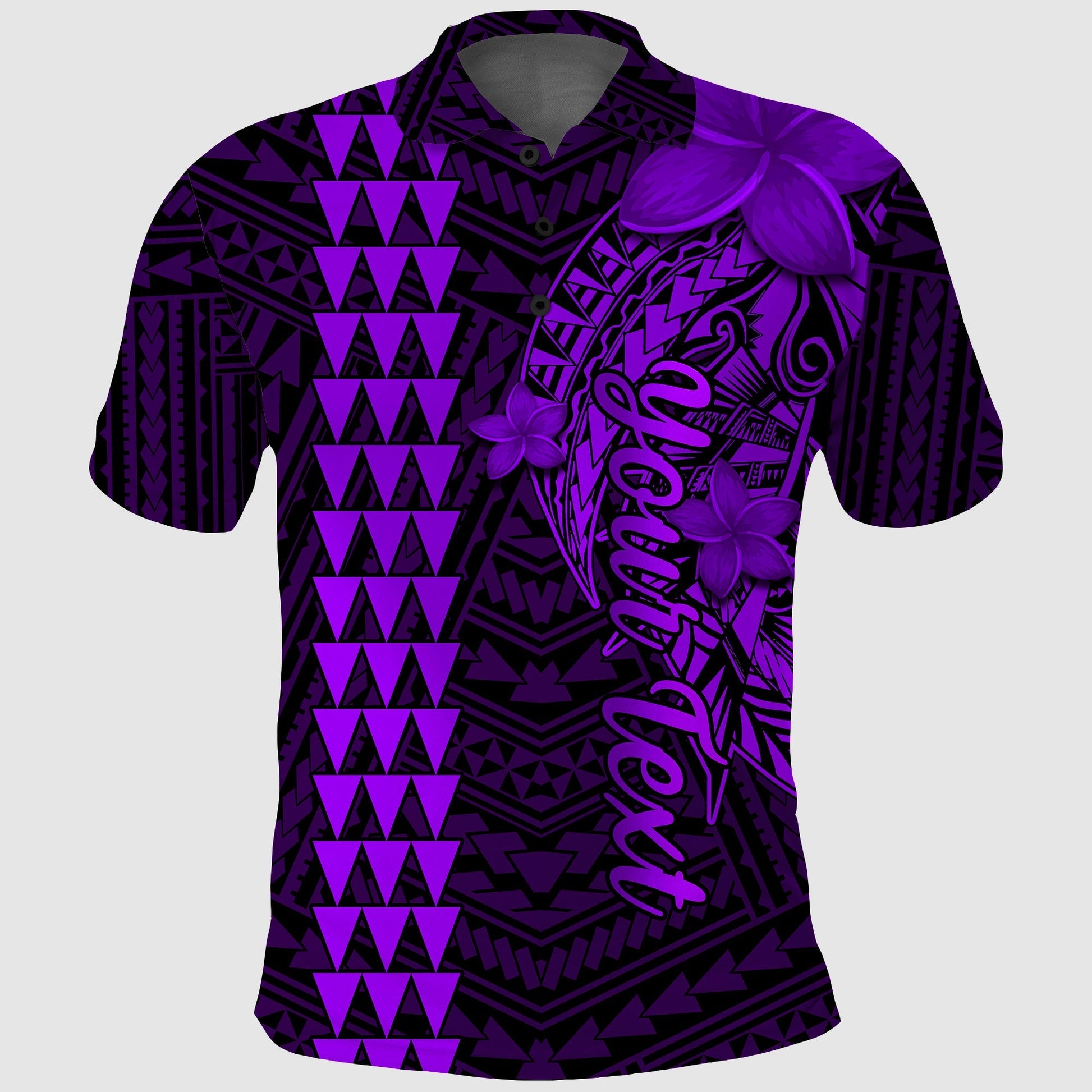 Custom Personalised Hawaii Polo Shirt Kakau Kanaka Maoli Combine Polynesian Shark Ver.05