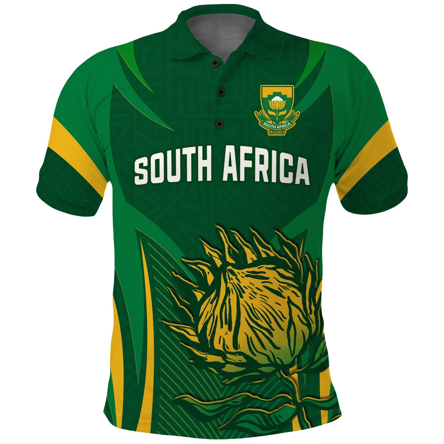 South Africa Rugby Polo Shirt Springboks Champion