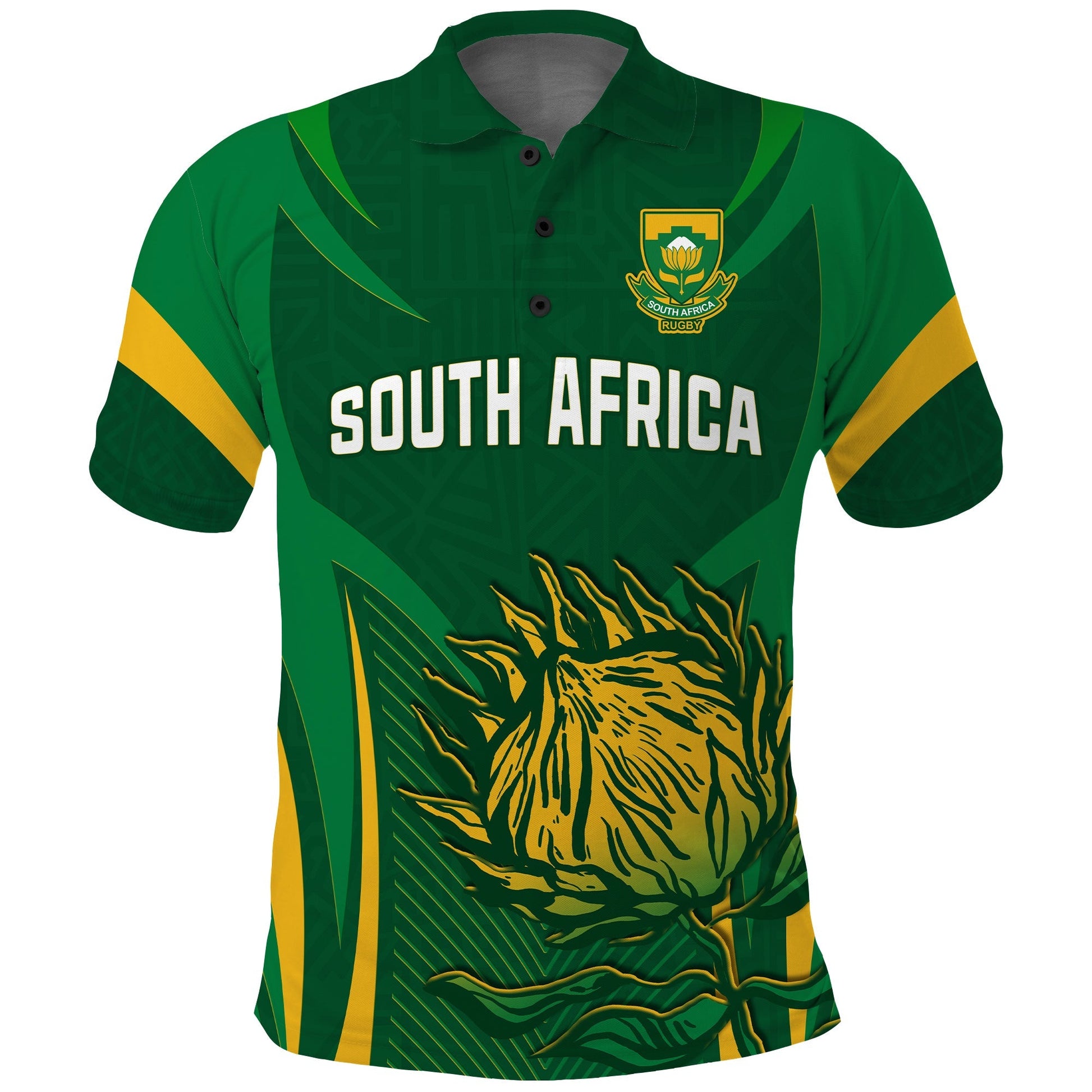 South Africa Rugby Polo Shirt Springboks Champion