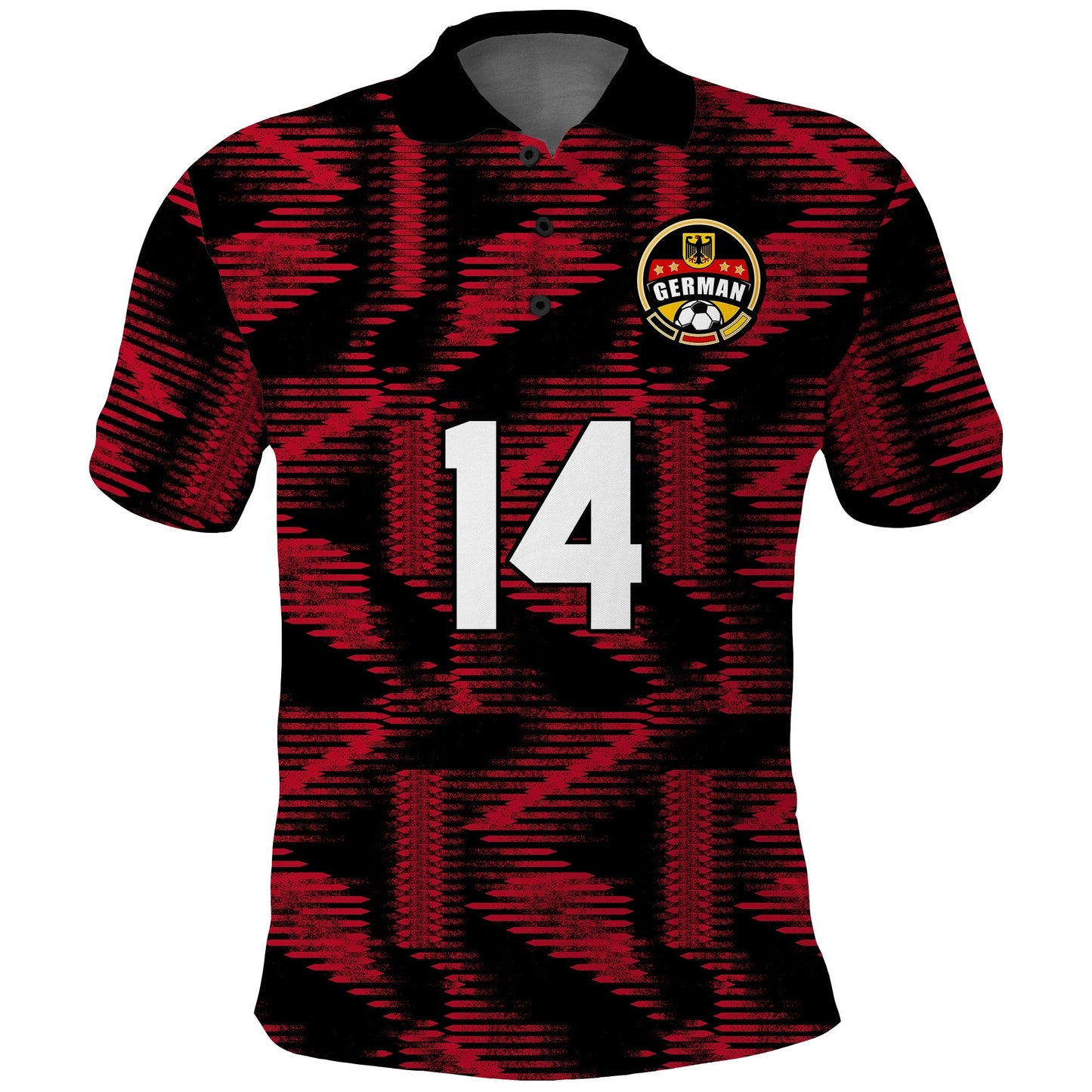(Custom Text And Number) Germany Football Polo Shirt Nationalelf 2022 Original Style