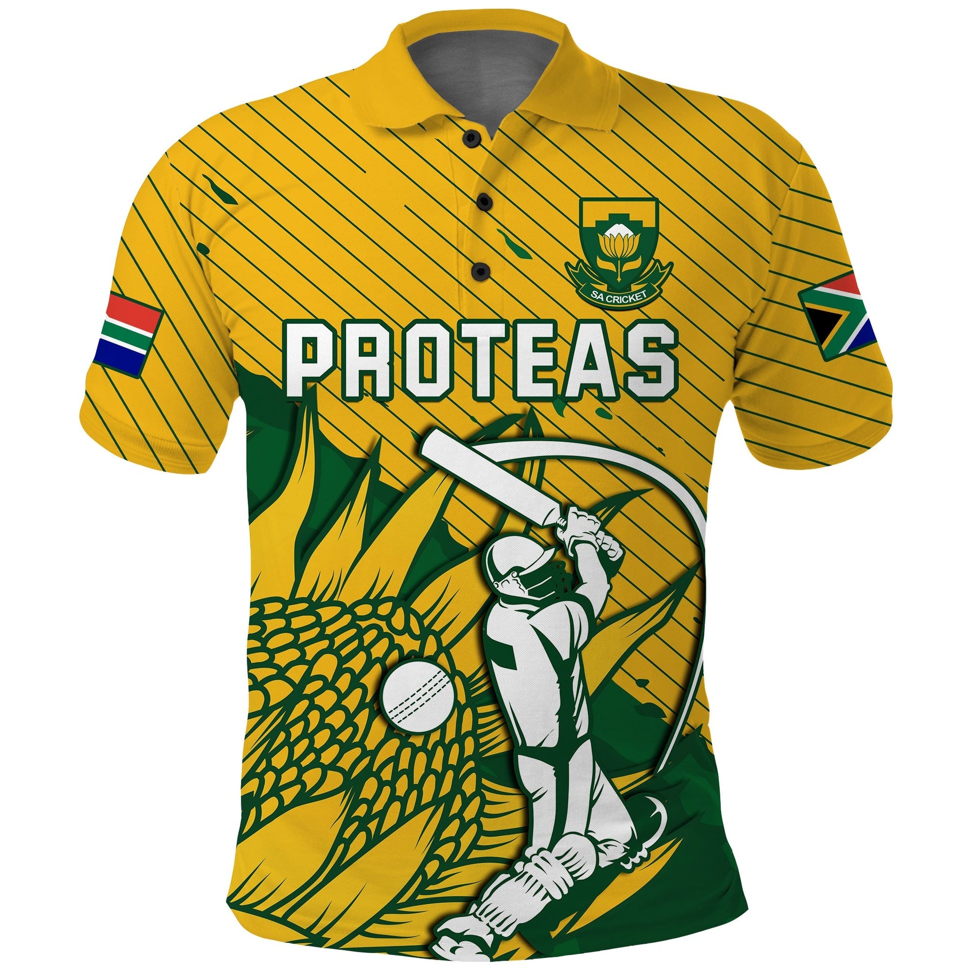 South Africa Cricket Polo Shirt Go Proteas Unique Style