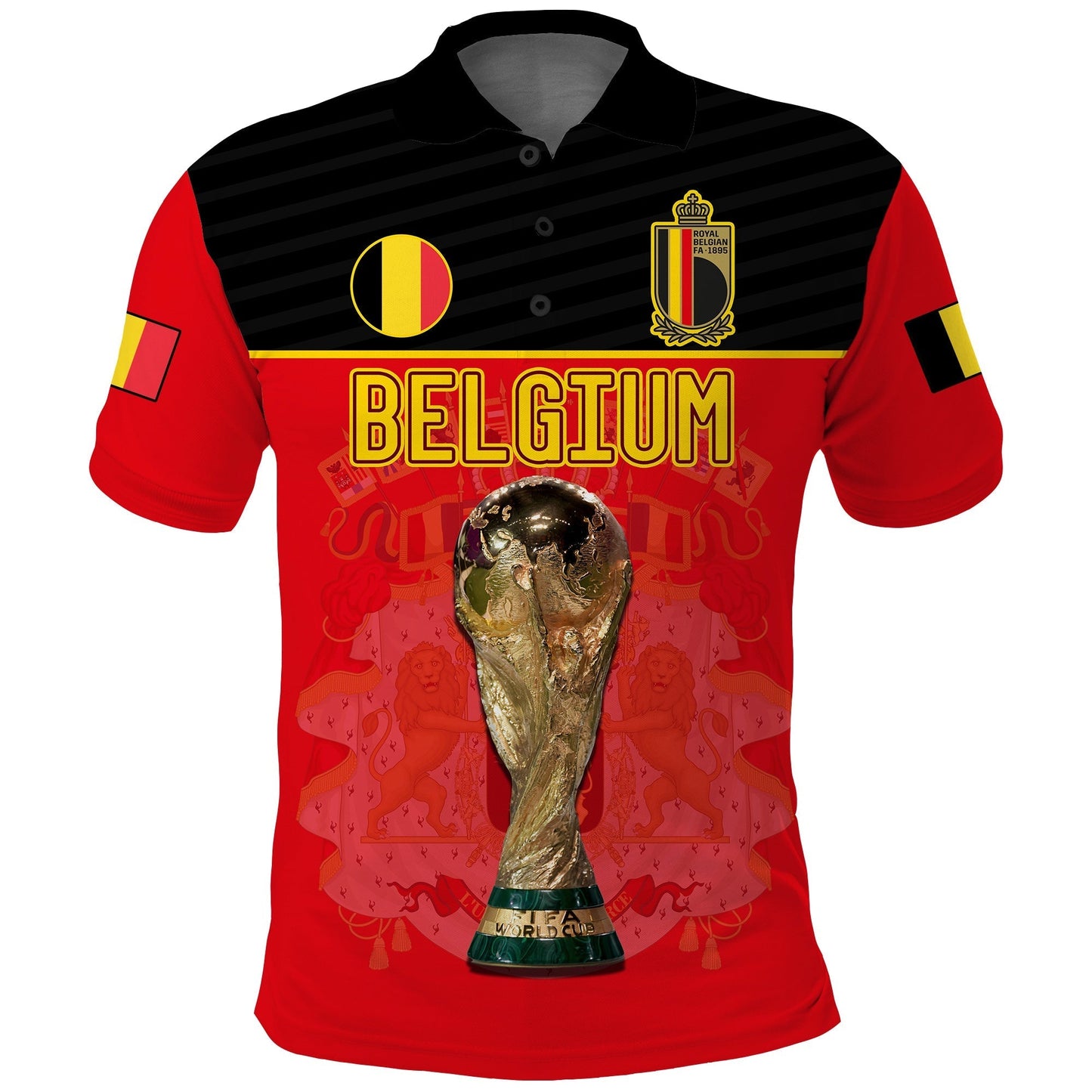 Belgium Polo Shirt Football 2022 De Rode Duivels Sporty Style