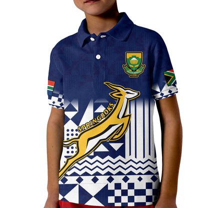 South Africa Rugby Polo Shirt Outgoing Tour Go Springboks
