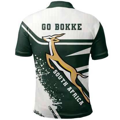 South Africa Springboks Polo Go Bokke