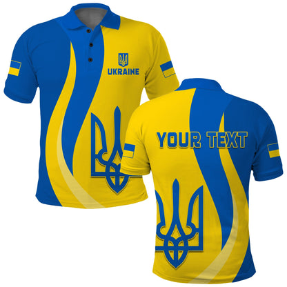Custom Ukraine Polo Shirt Always Proud Ukraine