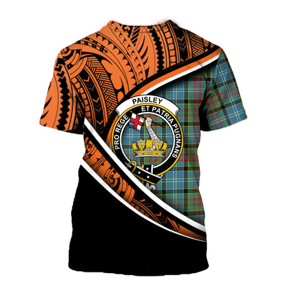 Printivon Paisley T Shirt Pattern Polynesian
