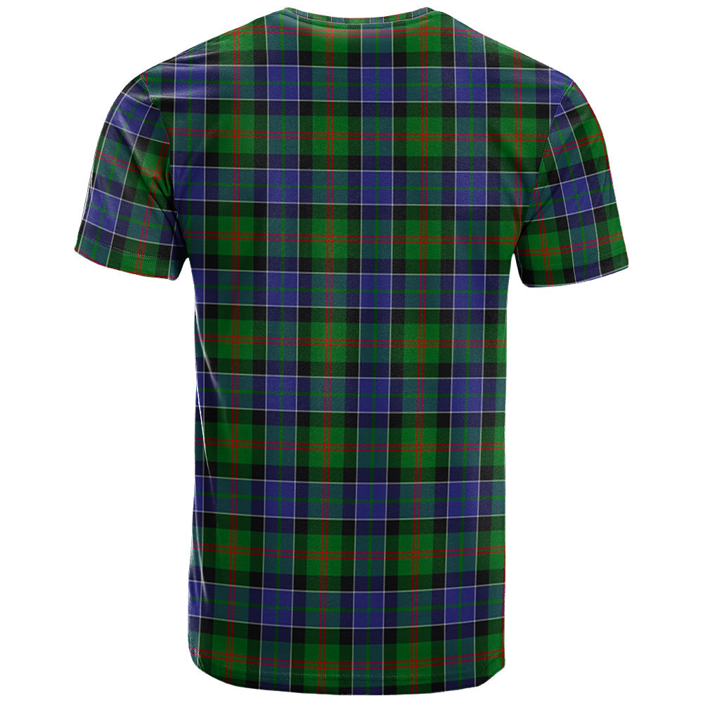 Printivon Paterson Clan DNA In Me Tartan Crest T Shirt