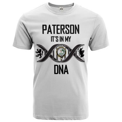 Printivon Paterson Clan DNA In Me Crest T Shirt