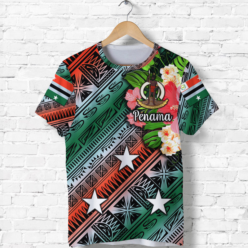 Vanuatu Penama T Shirt Independence Be Proud