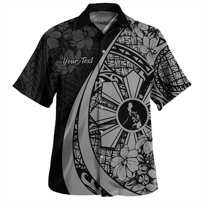 Philippines Filipinos Hawaiian Shirt National Sampaguita Flower Symbols Style Short Sleeve Shirt