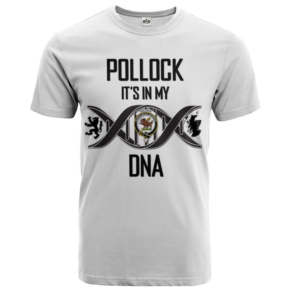 Printivon Pollock Clan DNA In Me Crest T Shirt