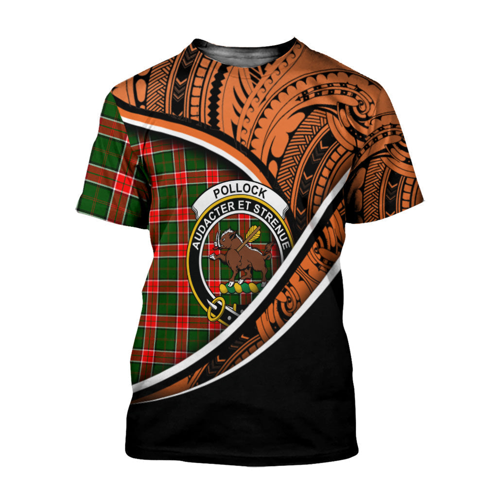 Printivon Pollock Modern T Shirt Pattern Polynesian 
