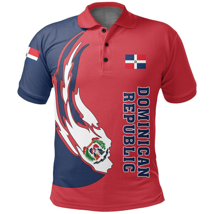 Dominican Republic Baseball Team Polo Shirt