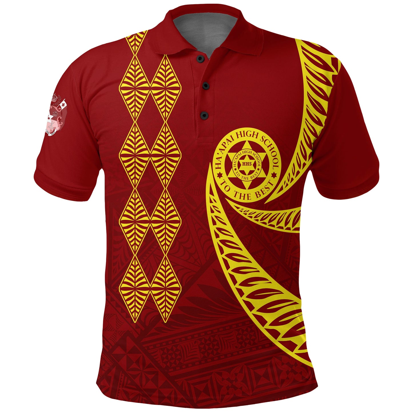 Tonga Ha'apai High School Polo Shirt HHS To The Best