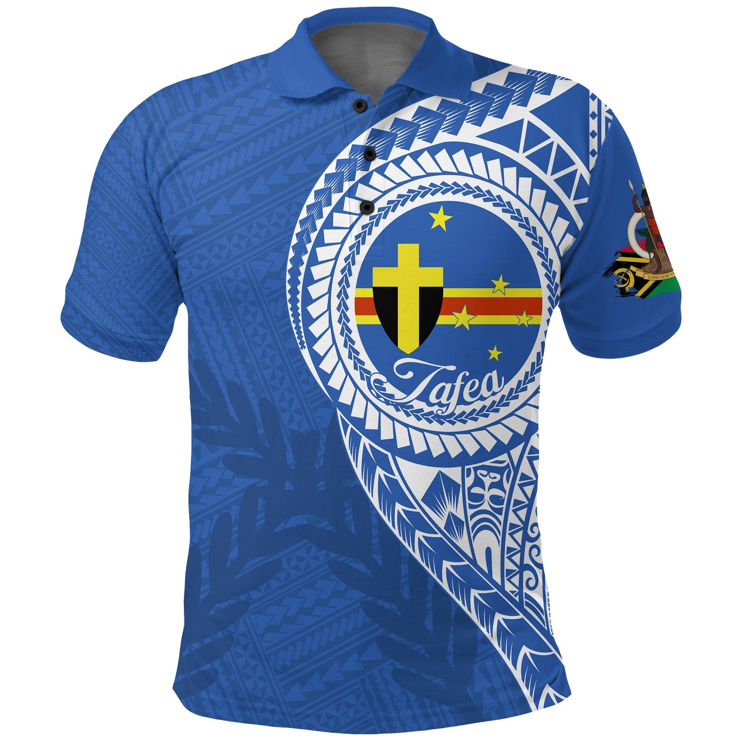 Vanuatu Tafea Province Polo Shirt Tafea Emblem