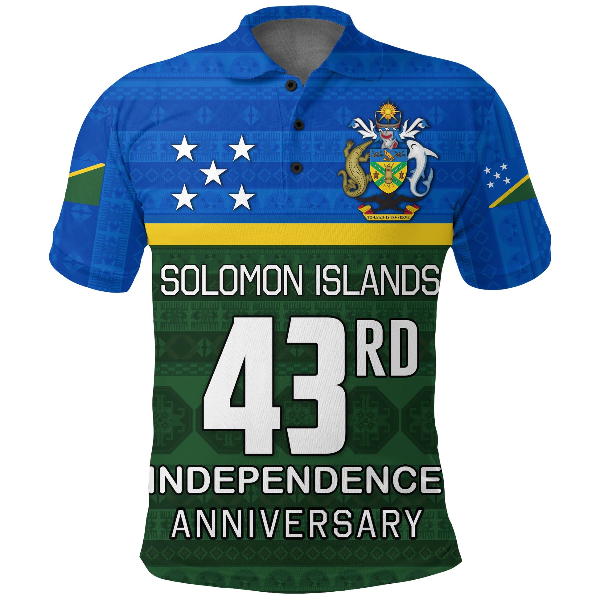 Solomon Islands 43rd Independence Anniversary Polo Shirt