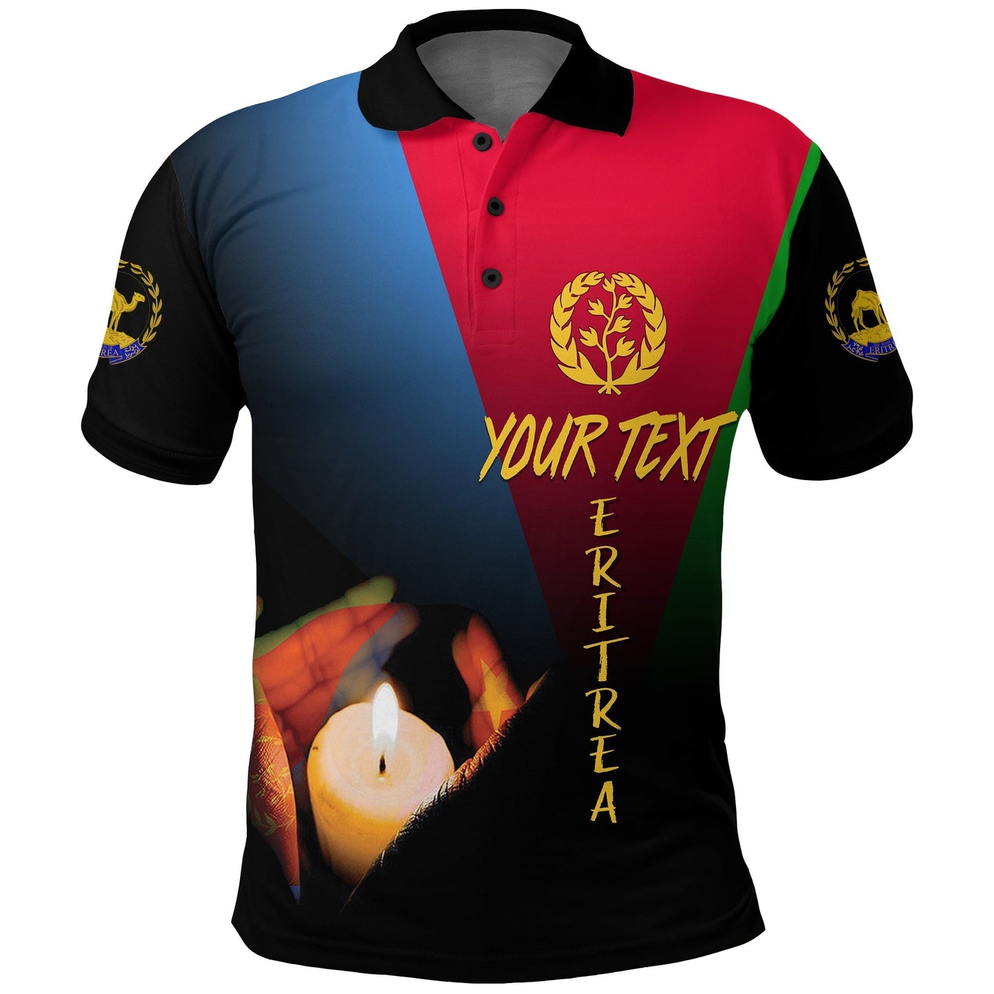 Custom Eritrea Martyrs Day Polo Shirt Eternal Glory
