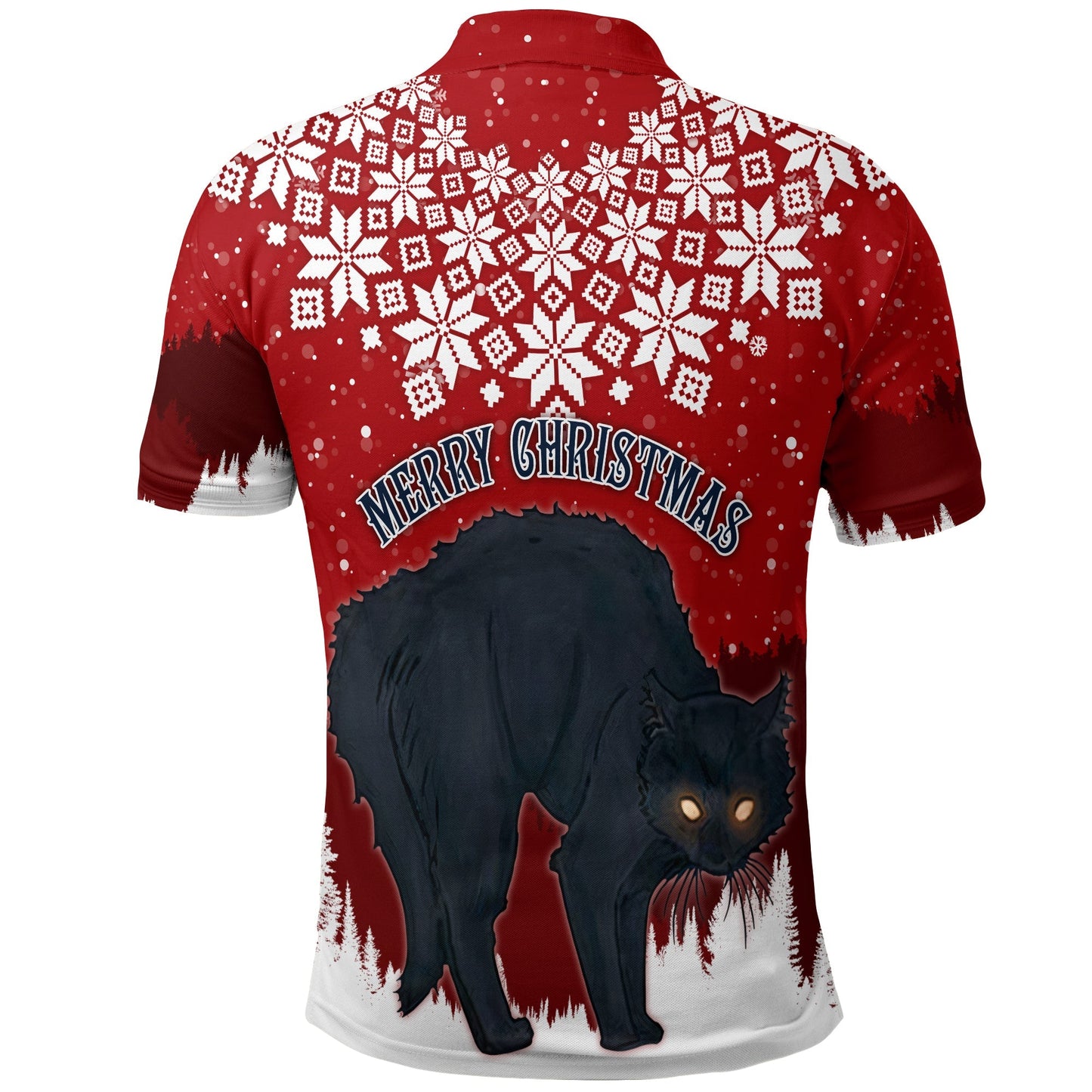 Iceland Polo Shirt Christmas Beware Jolakotturinn