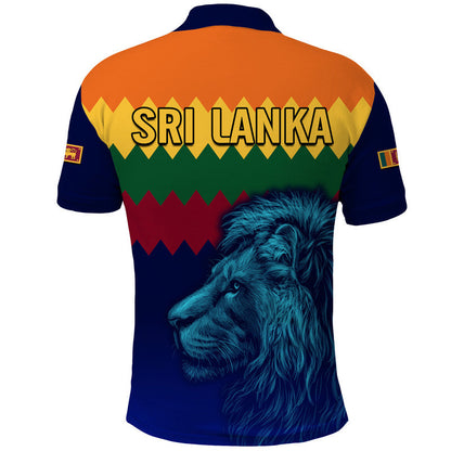 Sri Lanka The Lions Cricket Polo Shirt