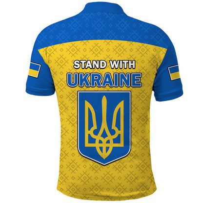 Ukraine Stand With UKRAINE Polo Shirt