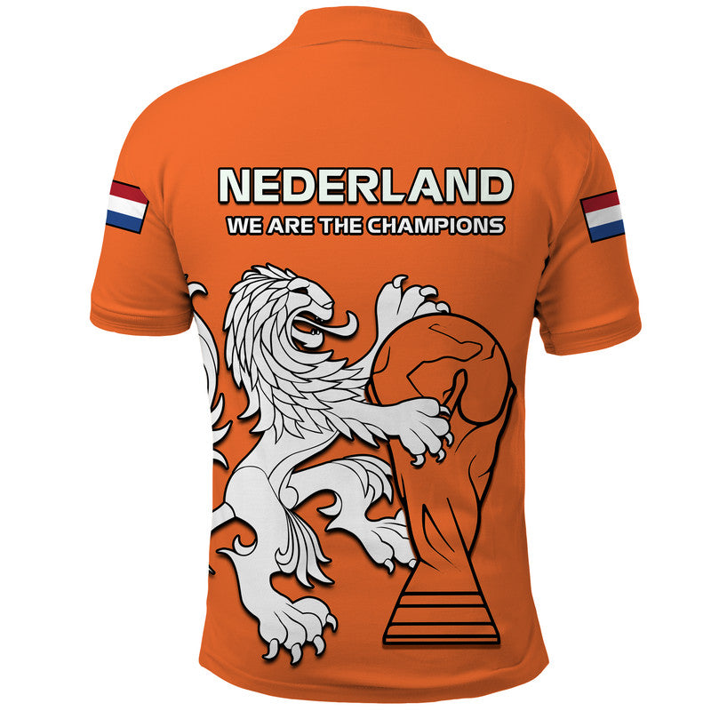 Netherlands Polo Shirt Football 2022