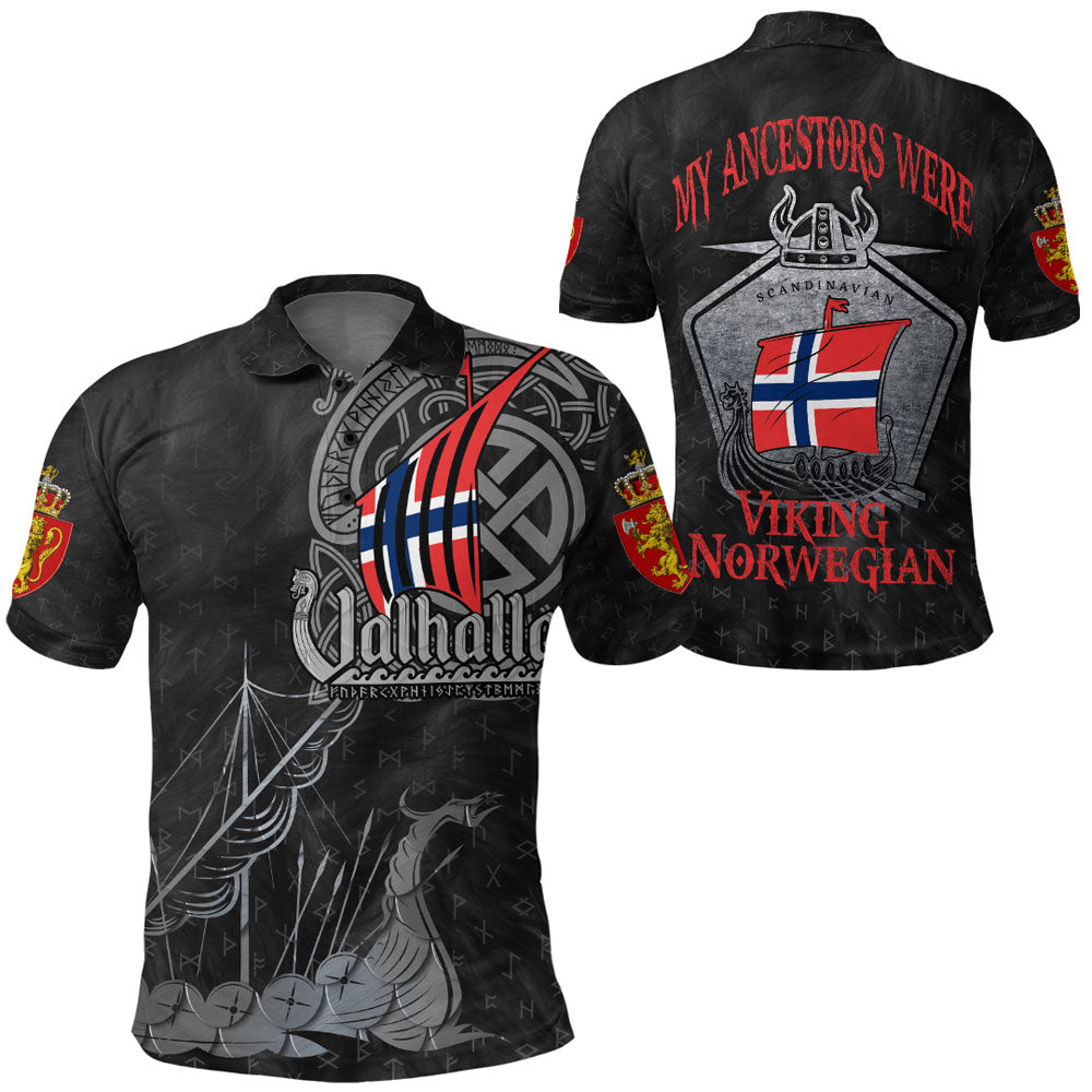 Viking Clothing Viking Norway Drakkar Polo Shirt