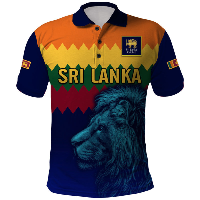 Custom Sri Lanka The Lions Cricket Polo Shirt