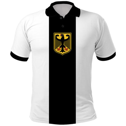 Custom Germany Home Kit Football WC 2022 Polo Shirt