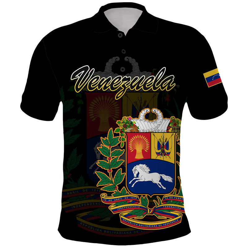 Venezuela Polo Shirt Coat Of Arms