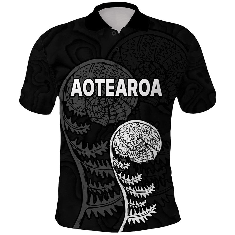 Aotearoa Silver Fern Polo Shirt