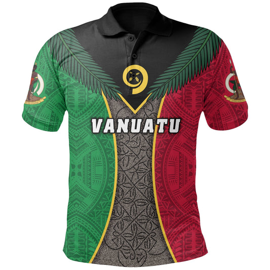 Vanuatu Polo Shirt Style Sand Drawing