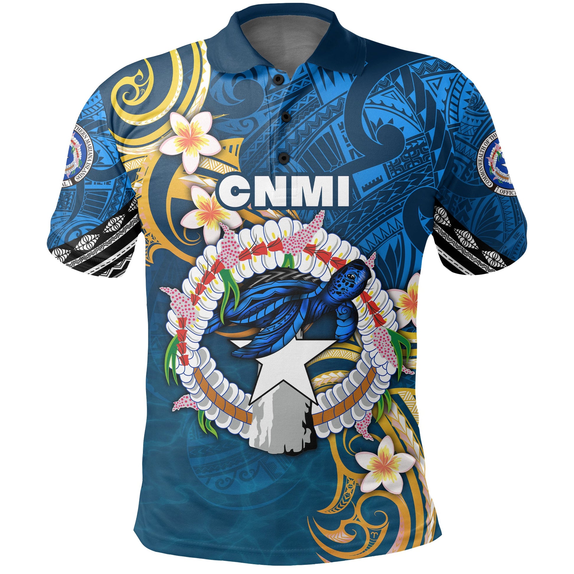 Northern Mariana Islands Polo Shirt Independence Day