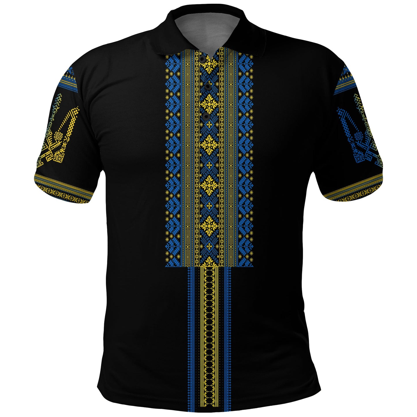 Ukraine Folk Patterns Folk Pattern Polo Shirt