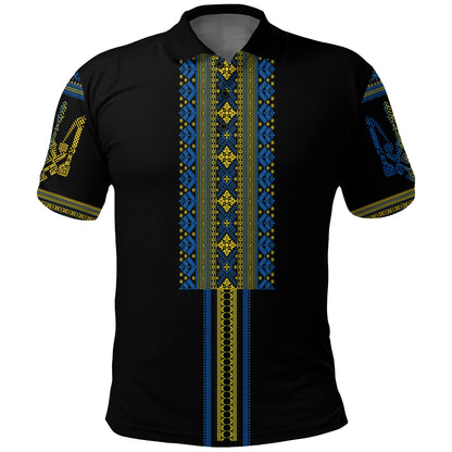 Ukraine Folk Patterns Folk Pattern Polo Shirt