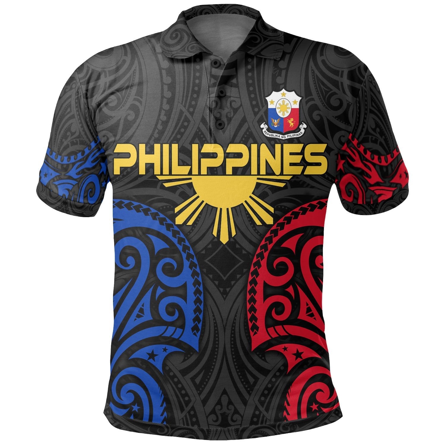 The Philippines Polo Shirt - Filipino Spirit