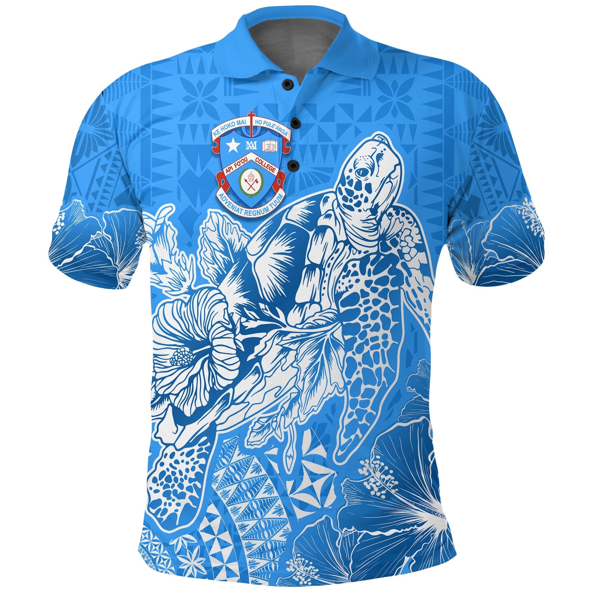 Apifoou College Tonga Polo Shirt Kupesi Style - Ver02